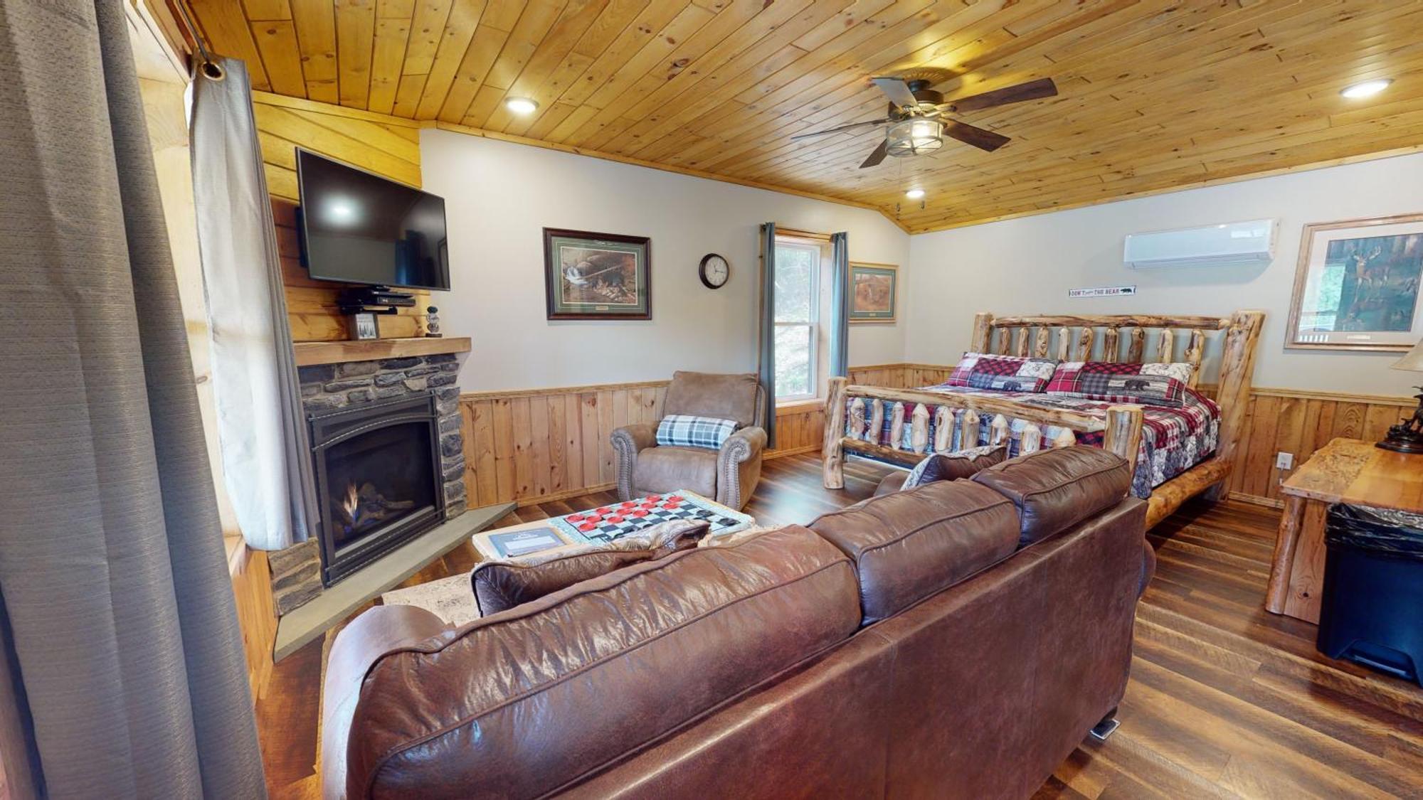 Rough Cut Lodge Gaines Extérieur photo