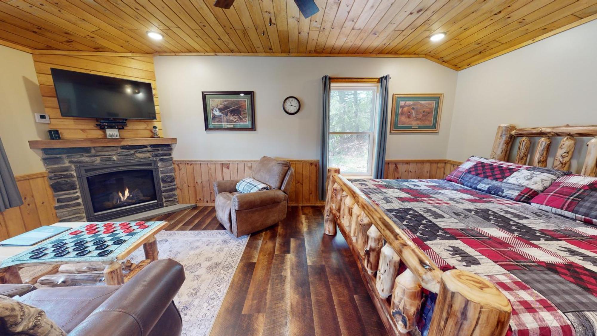 Rough Cut Lodge Gaines Extérieur photo