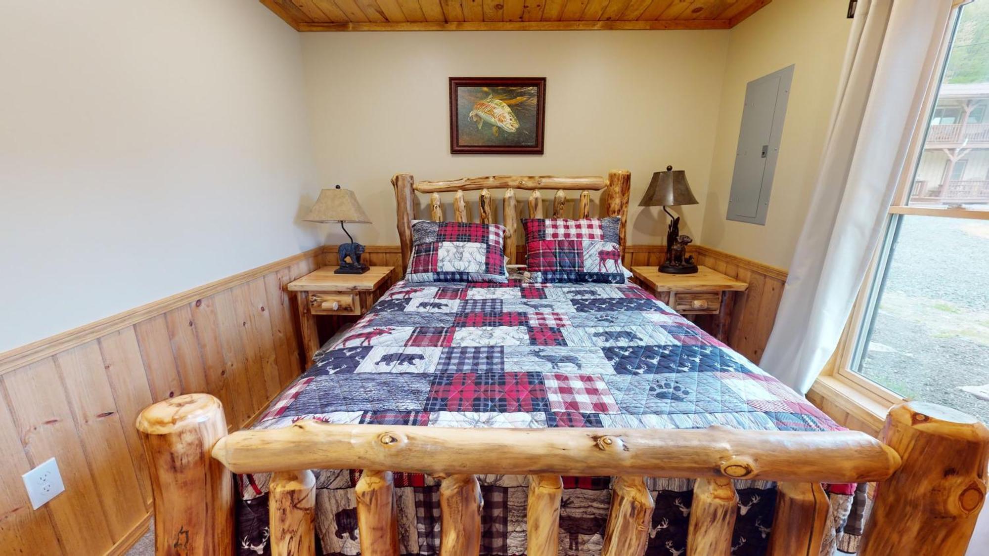 Rough Cut Lodge Gaines Extérieur photo