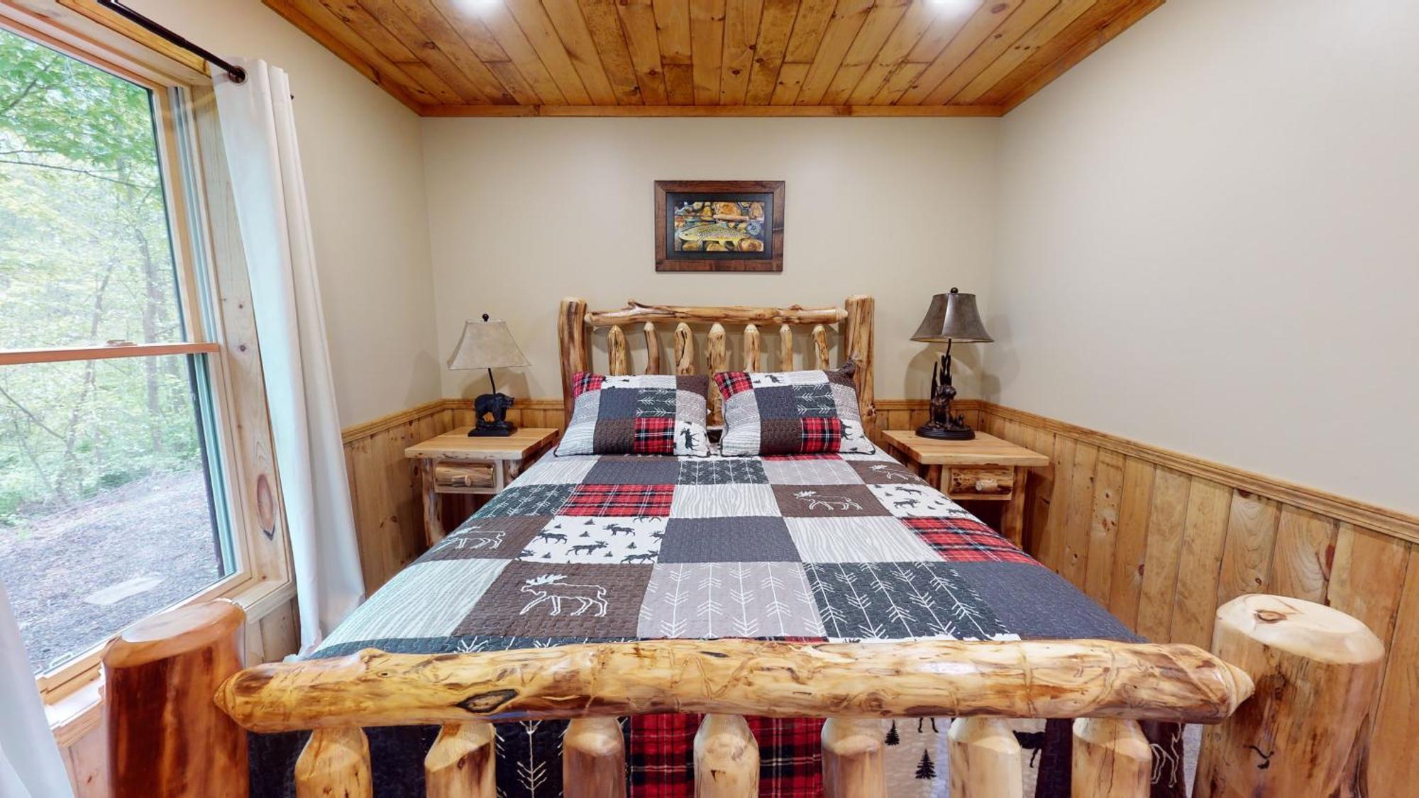 Rough Cut Lodge Gaines Extérieur photo