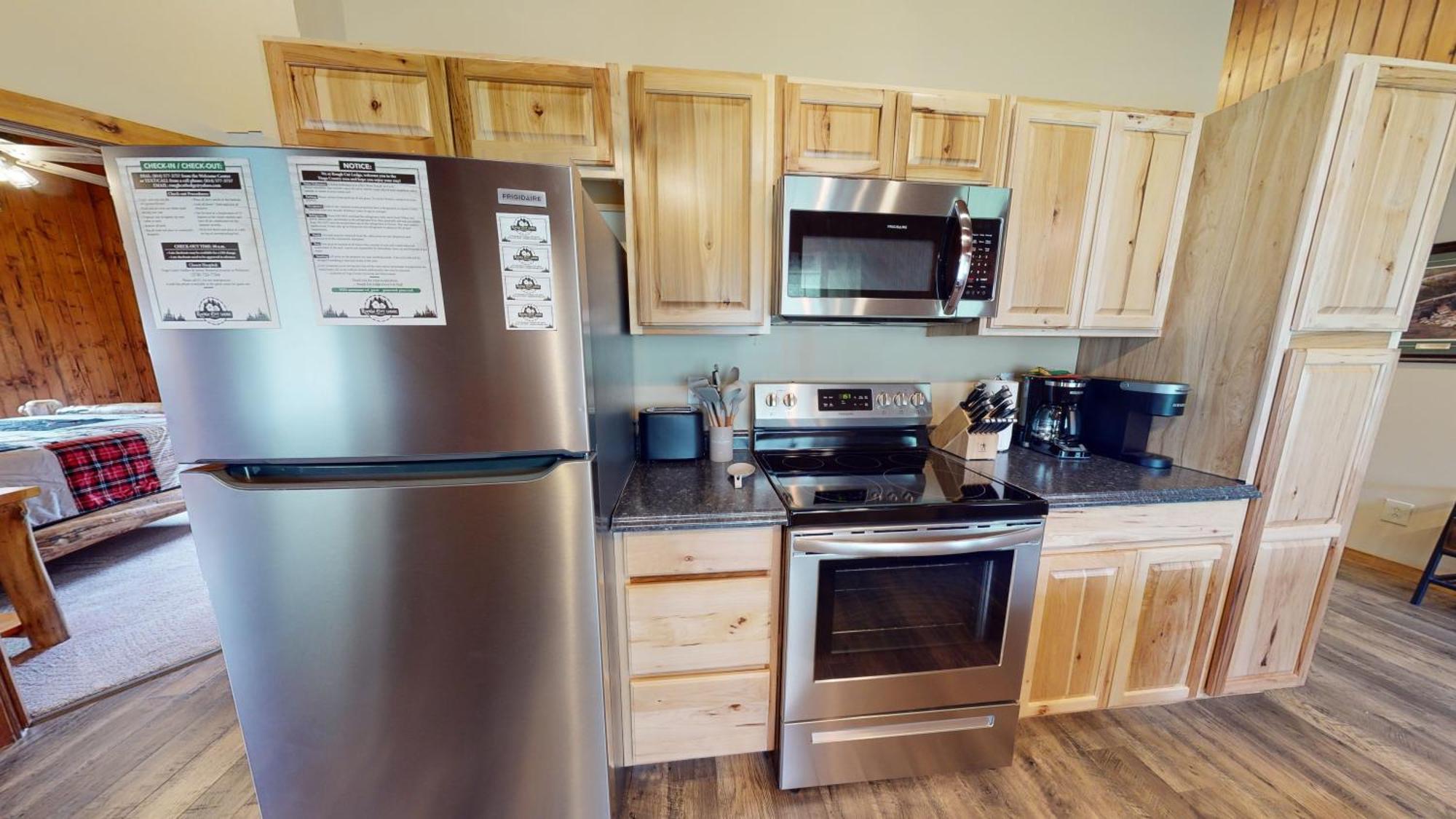 Rough Cut Lodge Gaines Extérieur photo