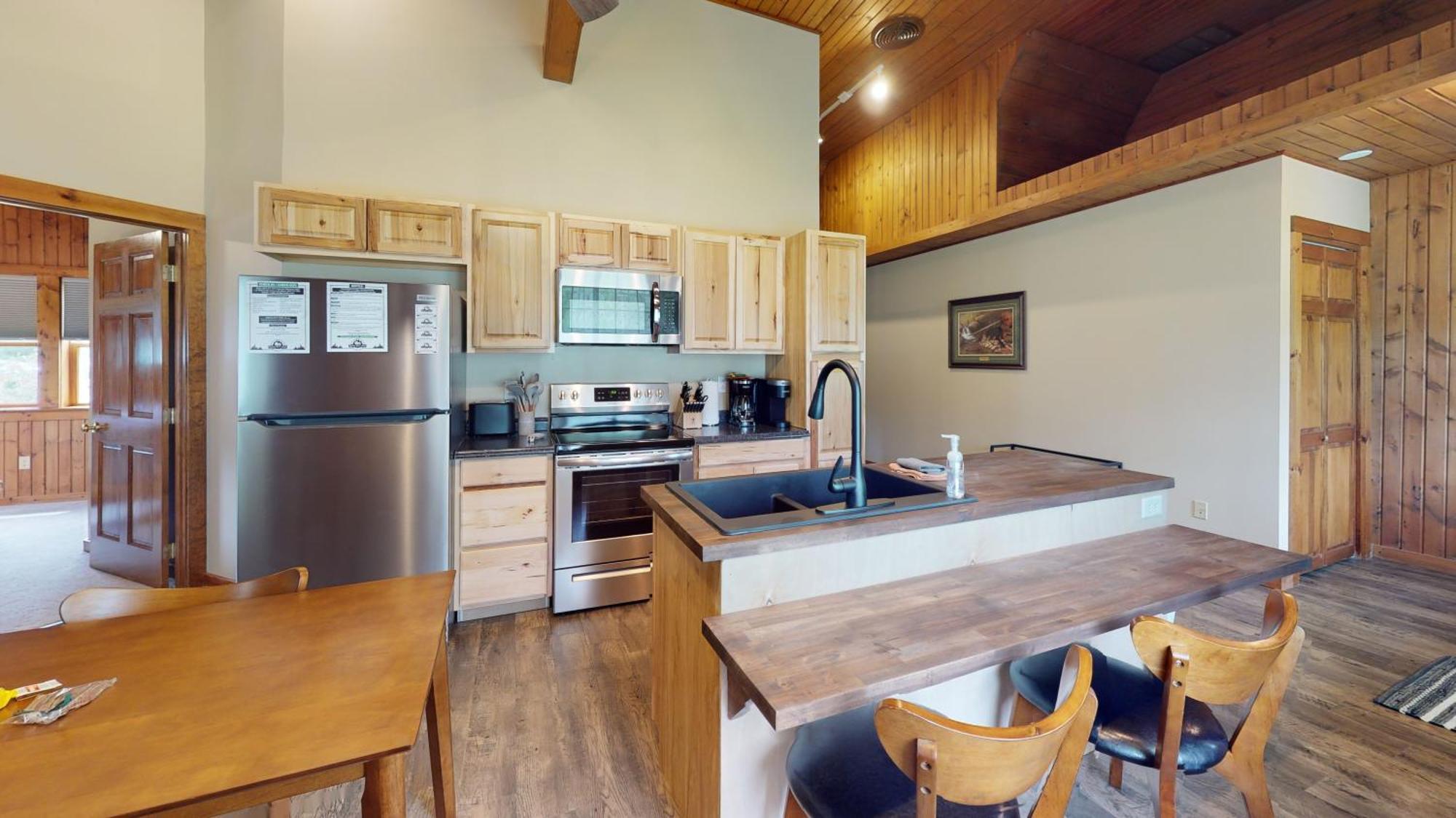 Rough Cut Lodge Gaines Extérieur photo