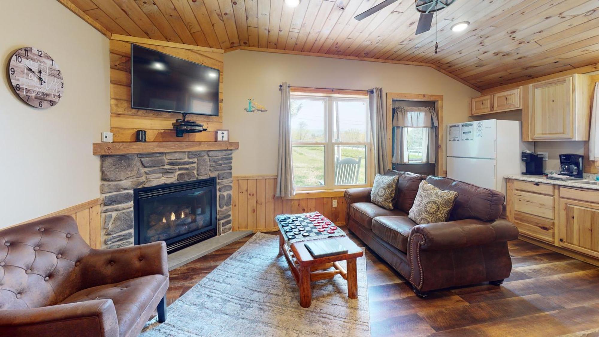 Rough Cut Lodge Gaines Extérieur photo
